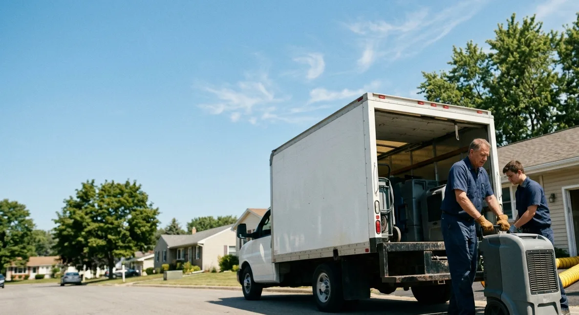 Water Damage Cleanup in Wellsville, OH near me